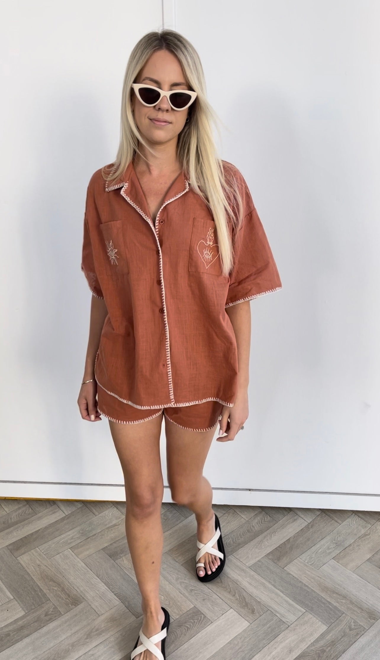 Hazel Set - Rust – Rari Boutique
